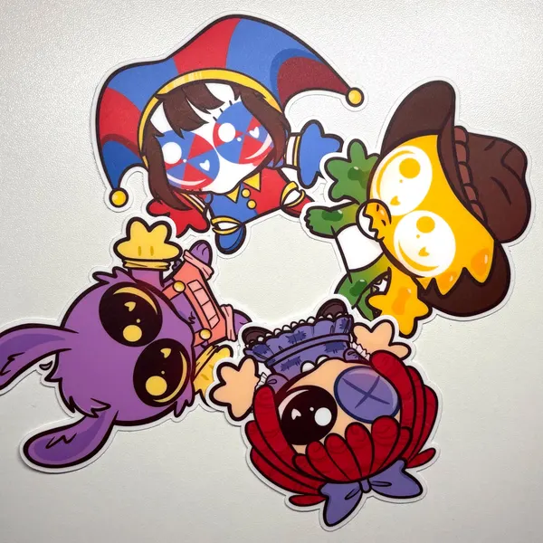 Amazing Digital Circus Goober Stickers