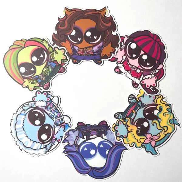 Monster High Goober Stickers